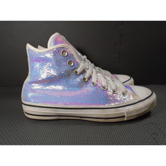 converse mini sequin high top